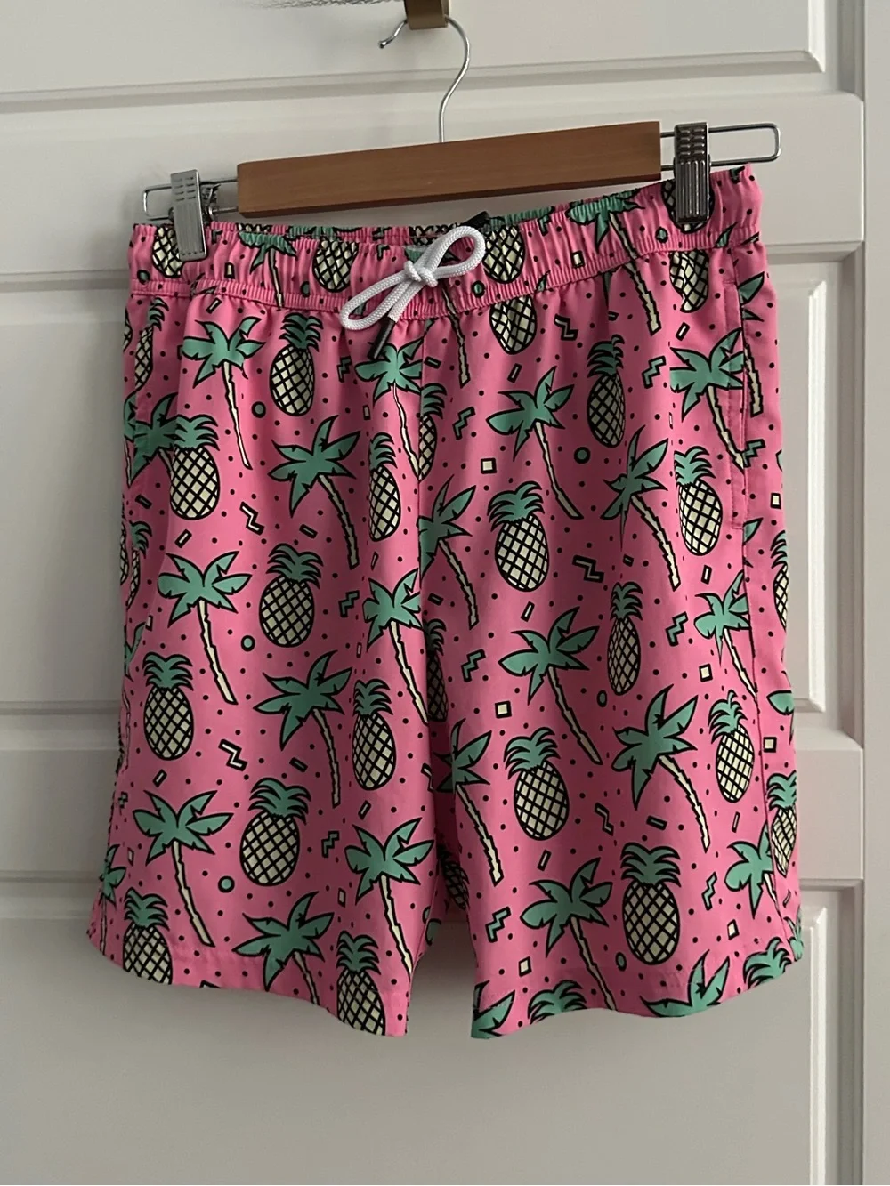 Maamgic BeachBlissII Kids Pineapple Swim Trunks with compression liner